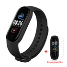 Смарт-часы M5 с защитной пленкой, спортивный трекер, смарт-браслет с пульсометром, тонометром, Bluetooth M5, смарт-браслет