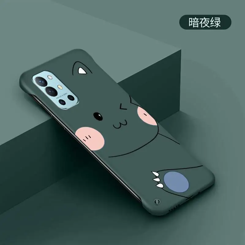 

For oneplus 9r case silicone Borderless design, ultra-thin protection phone case for oneplus 9r чехол fundas coque