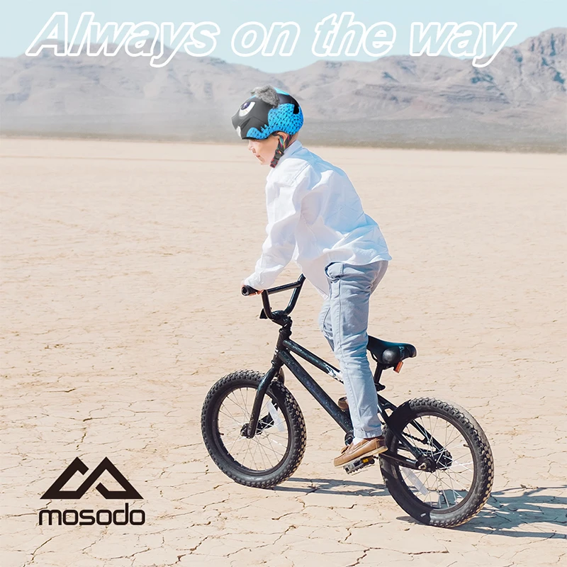 Детский велосипедный шлем Mosodo с регулируемой окружностью головы ульсветильник