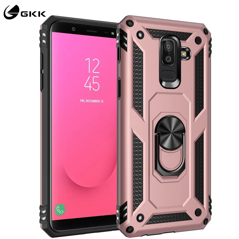 Роскошный армированный чехол для Samsung Galaxy J8 A6 Plus Жесткий Чехол из поликарбоната с