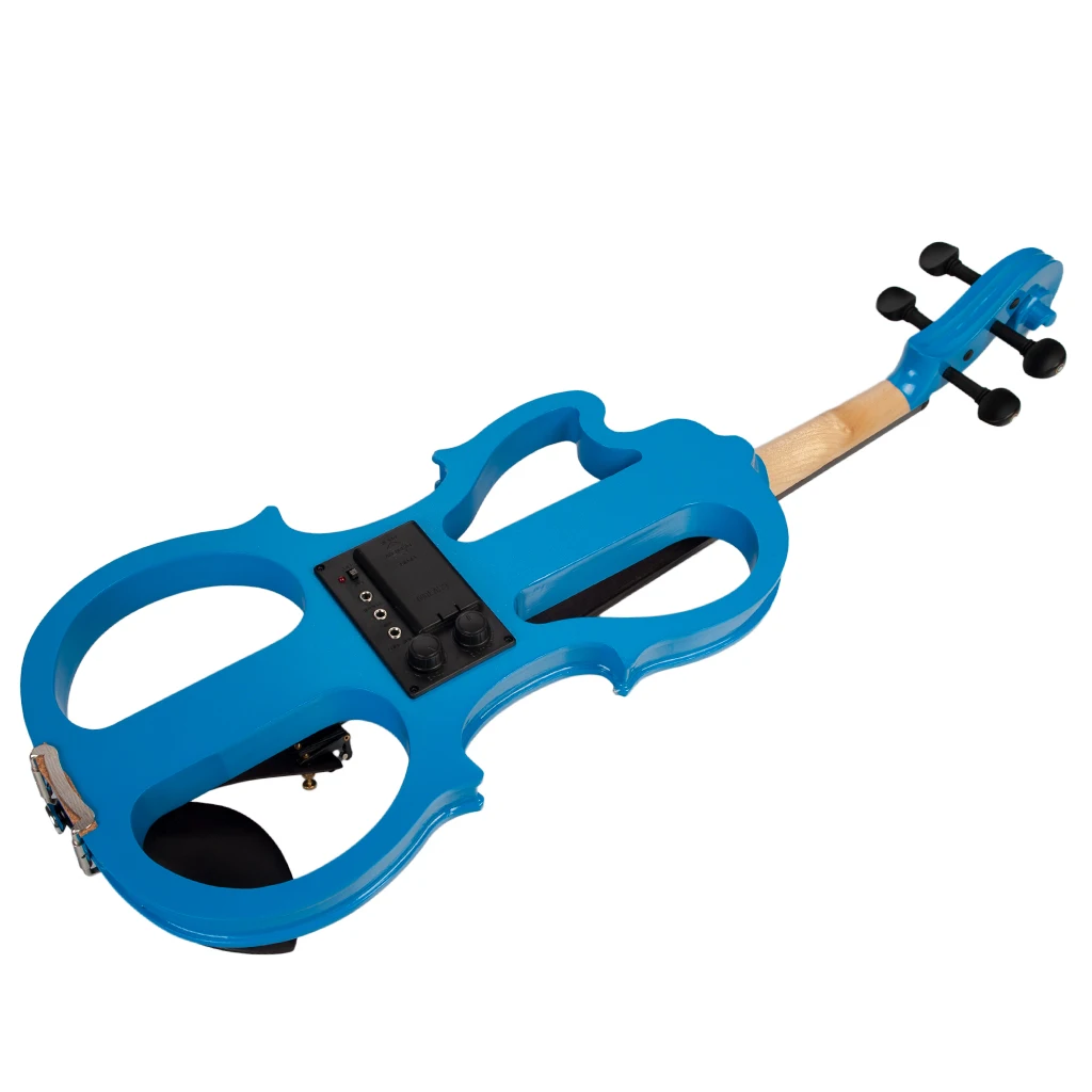 NAOMI скрипки из массива дерева полный Размеры 4/4 бесшумный Электрический Скрипка