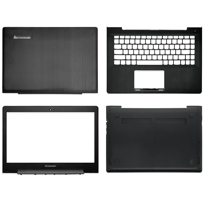 

New Laptop LCD Back Cover/Front Bezel/Palmrest/Bottom Case For Lenovo S41 S41-70 S41-75 U41-70 300S-14ISK 500S-14ISK Black