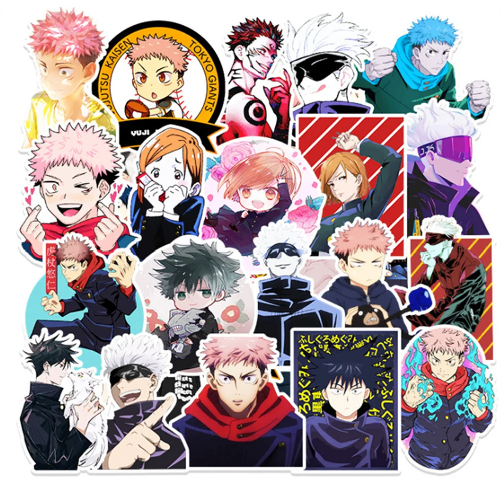 

10/30/50PCS Anime Puzzle Back Station Cartoon Graffiti Laptop Water Cup Helmet Guitar Waterproof Decorative Sticker Wholesale