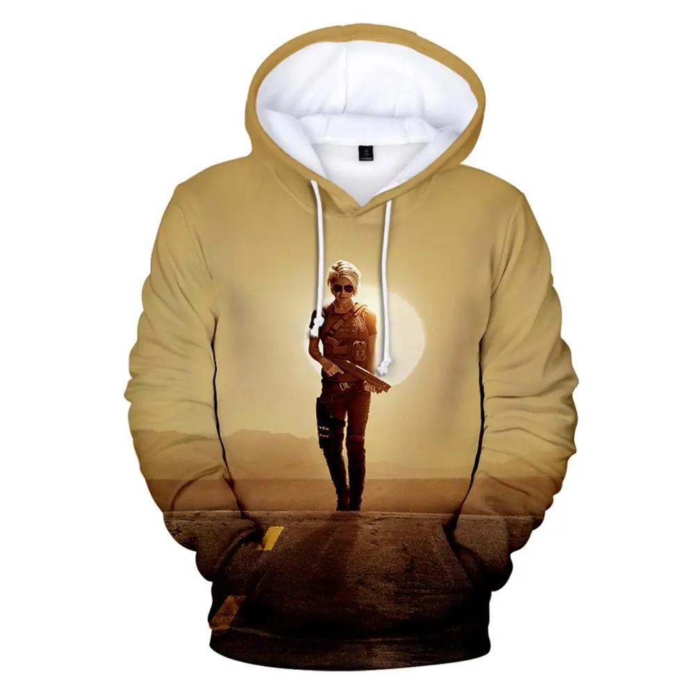 

2019 New Movie Terminator: Dark Fate 3D Print Hoodies Sweatshirts Adult Kids Hooded Pullover Fashion Casual Personality Clothing