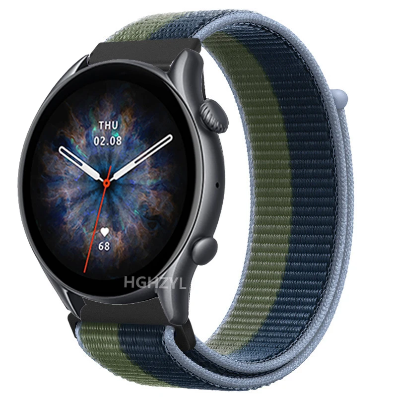 Ремешок нейлоновый для смарт-часов Polar Ignite/Vantage M M2 Grit X/Unite браслет Amazfit GTR3 Pro |