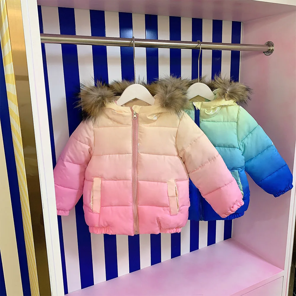 

Brand designer children's clothes 2021 new boys' and girls' down jacket winter clothes warm and high-quality clothes