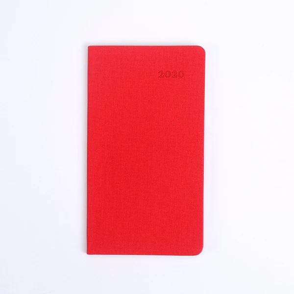Red Agenda планировщик записная книжка Дневник Журнал Defter Papelaria Cuadernos Y Libretas School Libretas Back To School paper Zeszyt - Цвет: Red