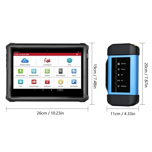 Оригинальный диагностический инструмент Launch X431 V + HD3 Wifi/Bluetooth для тяжелых