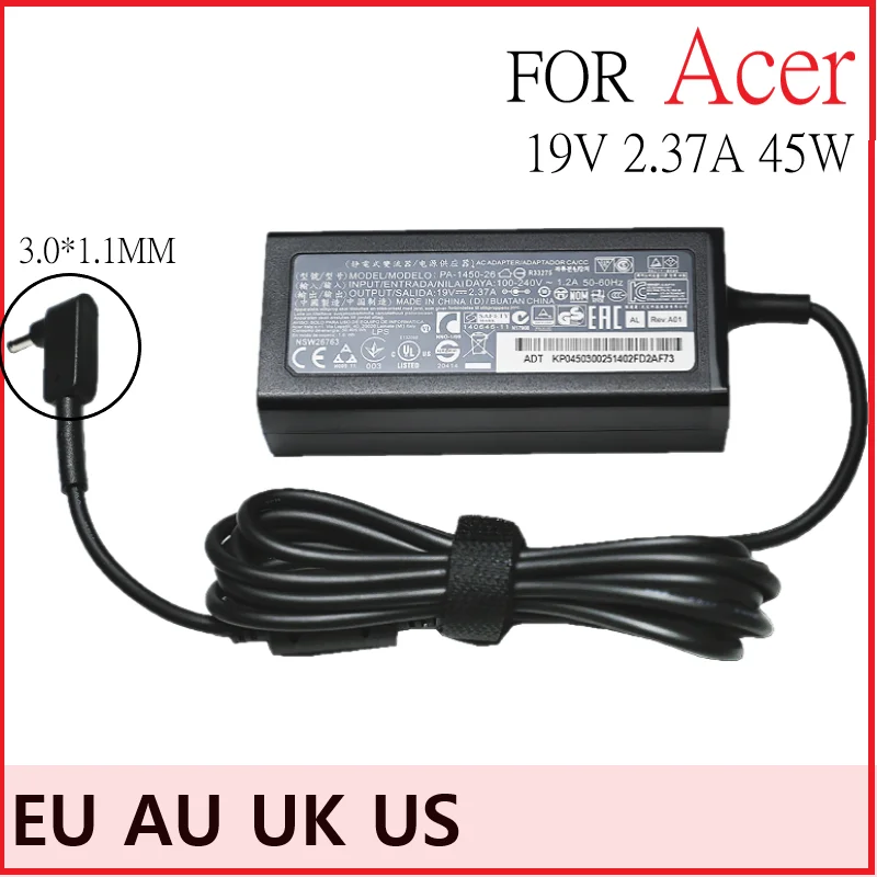 

AJEYO 19V 2.37A Laptop Ac Adapter Charger For Acer Aspire V3-371,R13 R7-371T,R7-372T,S7-392,S7-393,V3-331,R5-471T,R5-571T