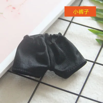 

20cm Star Idol Doll's Orange Bear Shaped Hat Green Black Stripe Sweater Pants Suit Doll Replaceable Clothes Accessories(No Doll)
