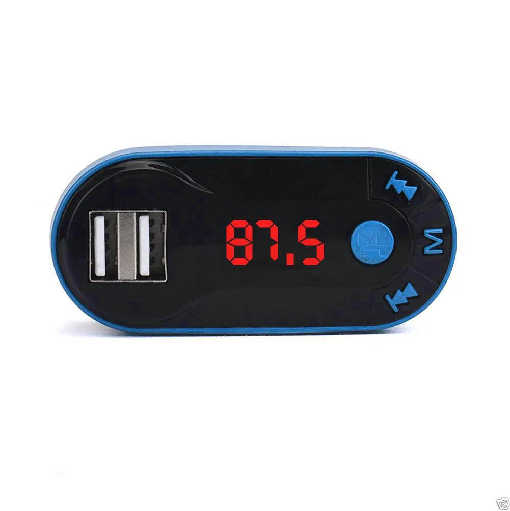 4 в 1 Автомобильный FM-модулятор с MP3-плеером и USB-портом |
