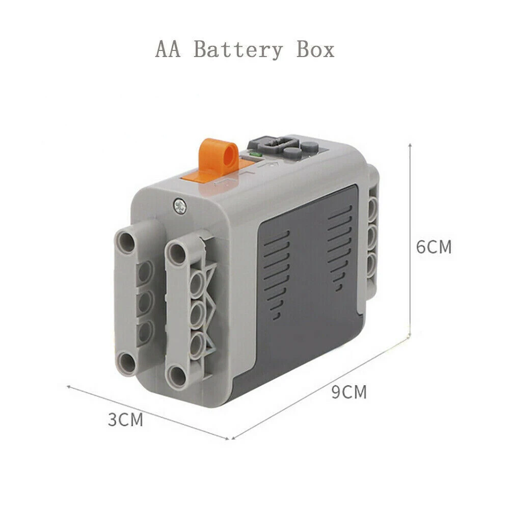 84pcs For Power Functions MOC Parts 5M-C DIY Robot Car Set M-Motor Battery Box compatible with Legoeds Building Blocks | Электроника
