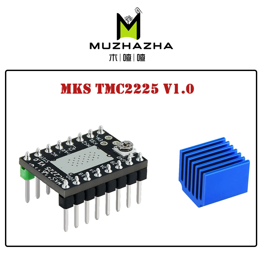 Драйвер шагового двигателя Makerbase MKS TMC2225 2225 запасные части для 3D-принтера
