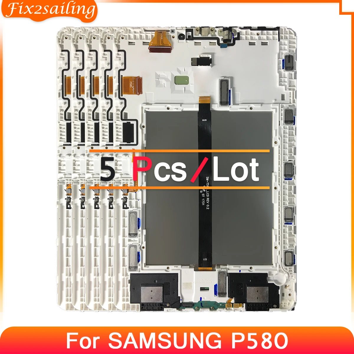 ЖК-дисплей в сборе для Samsung Galaxy Tab A дисплей с сенсорным экраном диагональю 10 1