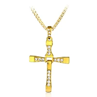 fast furious movie necklace alloy cross with rhinestones %d0%ba%d1%83%d0%bb%d0%be%d0%bd %d1%86%d0%b5%d0%bf%d0%b8 %d0%b1%d1%80%d0%b5%d0%bb%d0%be%d0%ba wholesale men women fashion choker jewelry gift