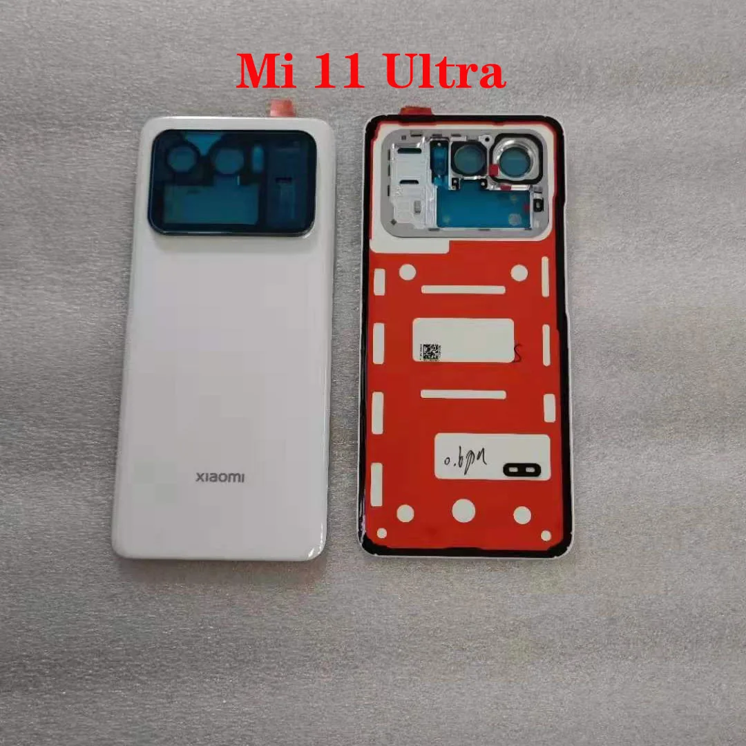 Original Back Battery Cover glass Housing Replacement Part for Xiaomi Mi 11 Ultra