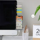 Подставка для телефона для ноутбука, многофункциональный настольный органайзер, стойка, полки для хранения офисных аксессуаров, подставка для карандашей