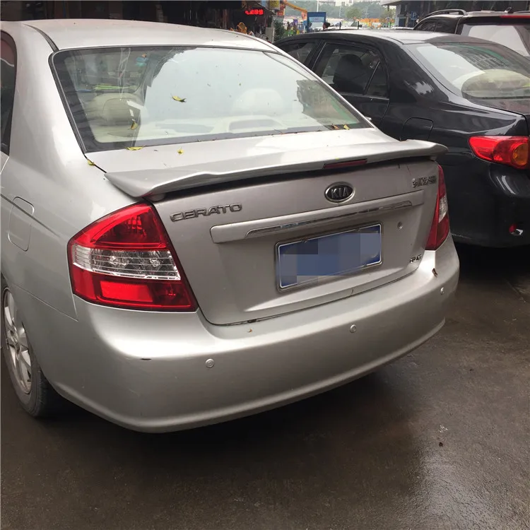 Спойлер из АБС пластика для Kia Cerato заднее крыло автомобиля задний спойлер