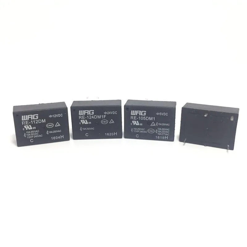 

5PCS/lot 100%Original New Relay RE-105DM1 RE-112DM1 RE-124DM1 RE 105DM1 RE-112DM RE-124DM1F RE 112DM 4PIN 16A