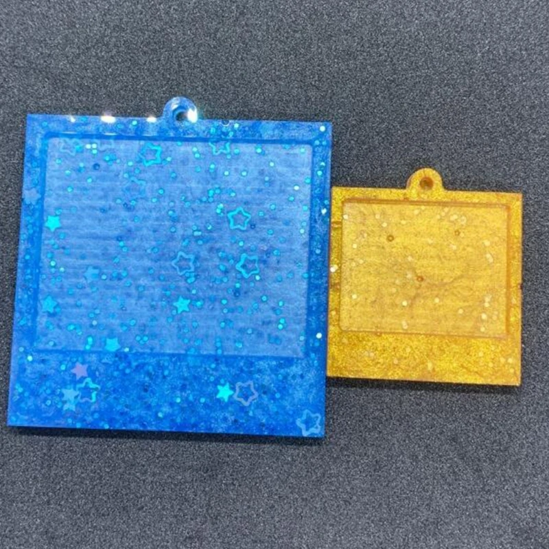 1 комплект фоторамка брелок серьги подвеска искусственная полимерная глина