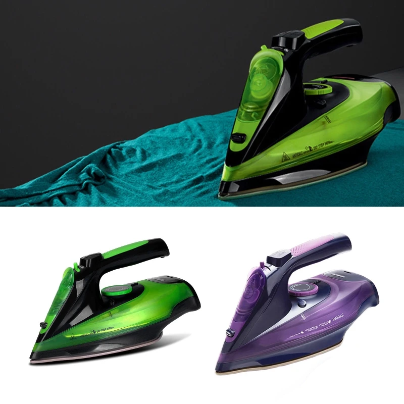 Портативный бытовой ручной Электрический паровой утюг с подошвой Беспроводная