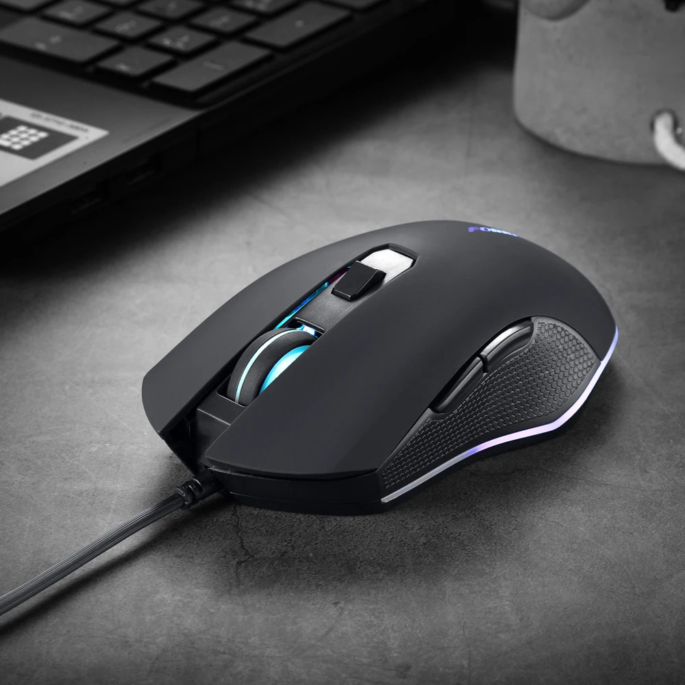 Новая Проводная игровая мышь с 6 кнопками 3200DPI светодиодный USB компьютерная