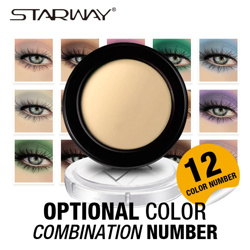 STARWAY 12 шт./кор. оптовая продажа Красота салон 40 Цвета стойкие тени для век