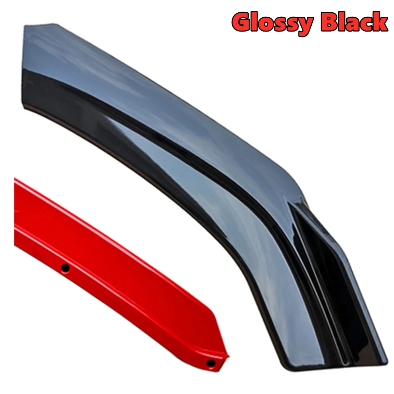 4 шт. Универсальный Автомобильный передний бампер комплект губ спойлер сплиттер