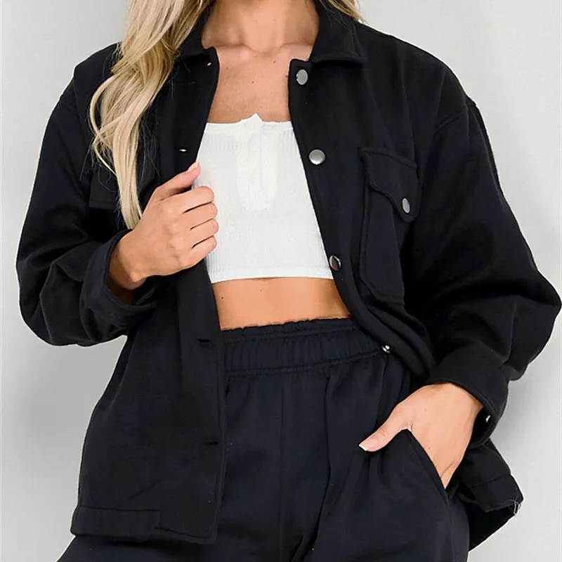 

New Arrival 2020 Women Coat Korean Style Casual Fashion Single Breasted Loose Wool Coats