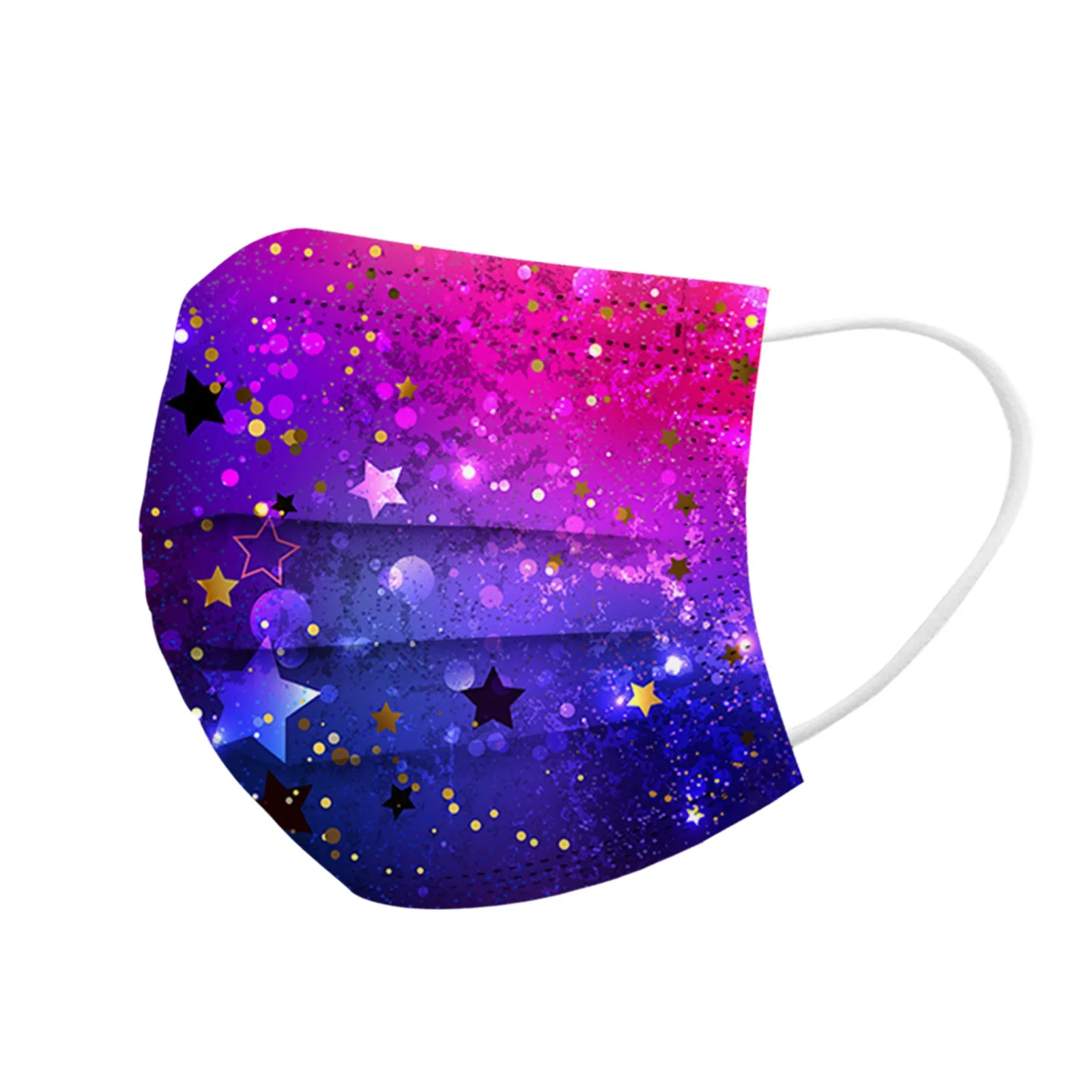 50 шт. тушь для ресниц косплея Реалистичная маски с принтом Маска лица женщин