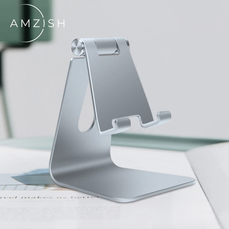 

amzish Universal mobile Phone Holder Stand For iPhone Desktop Support Tablet Cell phone Stand for Samsung Huawei Xiaomi