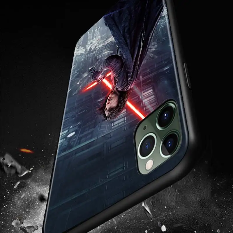 

Soft TPU Cover Star Wars Disney for iPhone 12 11 SE XS XR X 7 8 6 5 S mini Plus Pro MAX 2020 Black Phone Case