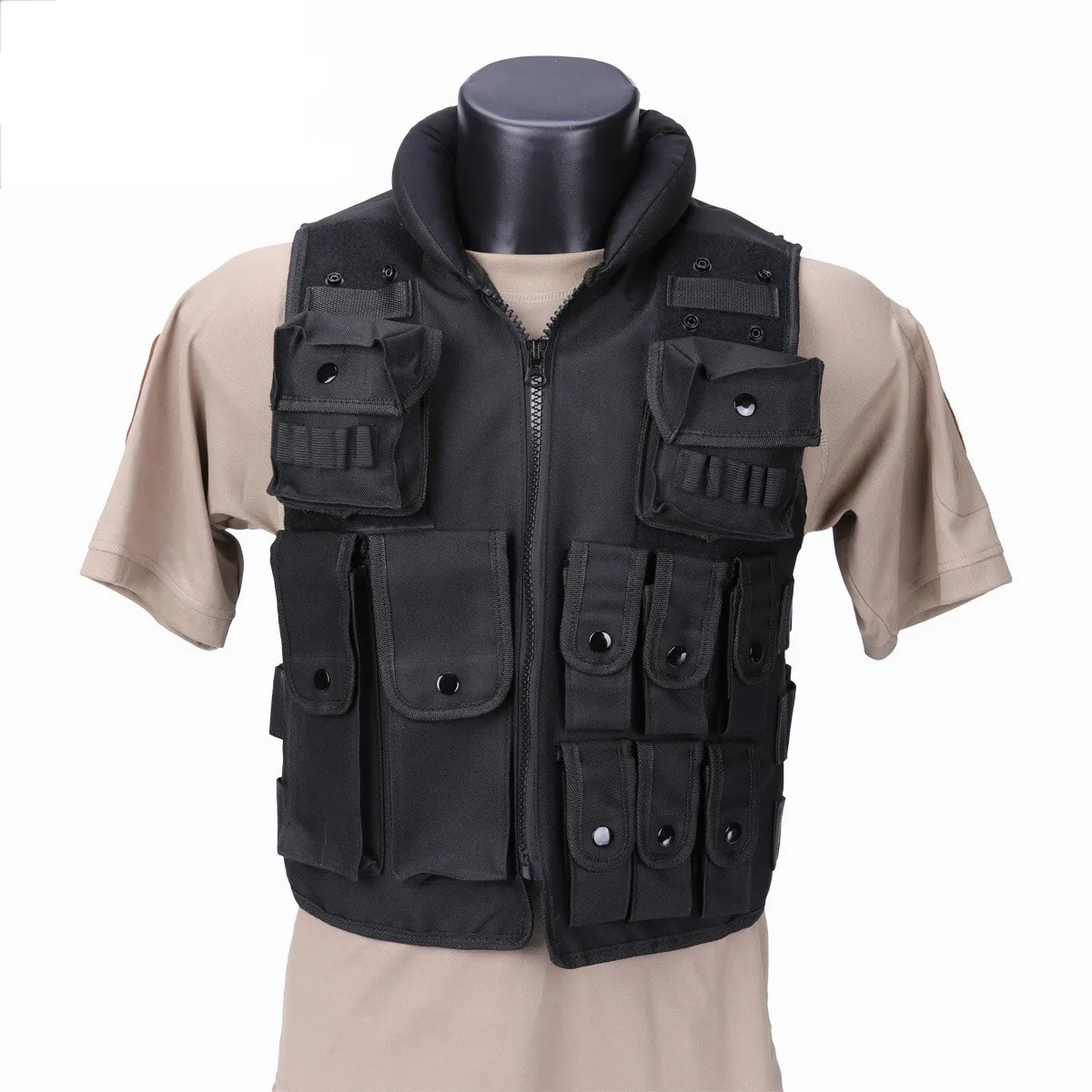 

Outdoor Military Security Training Tactical Vest Molle CS Hunting Shooting Body Armor Equipment Vest