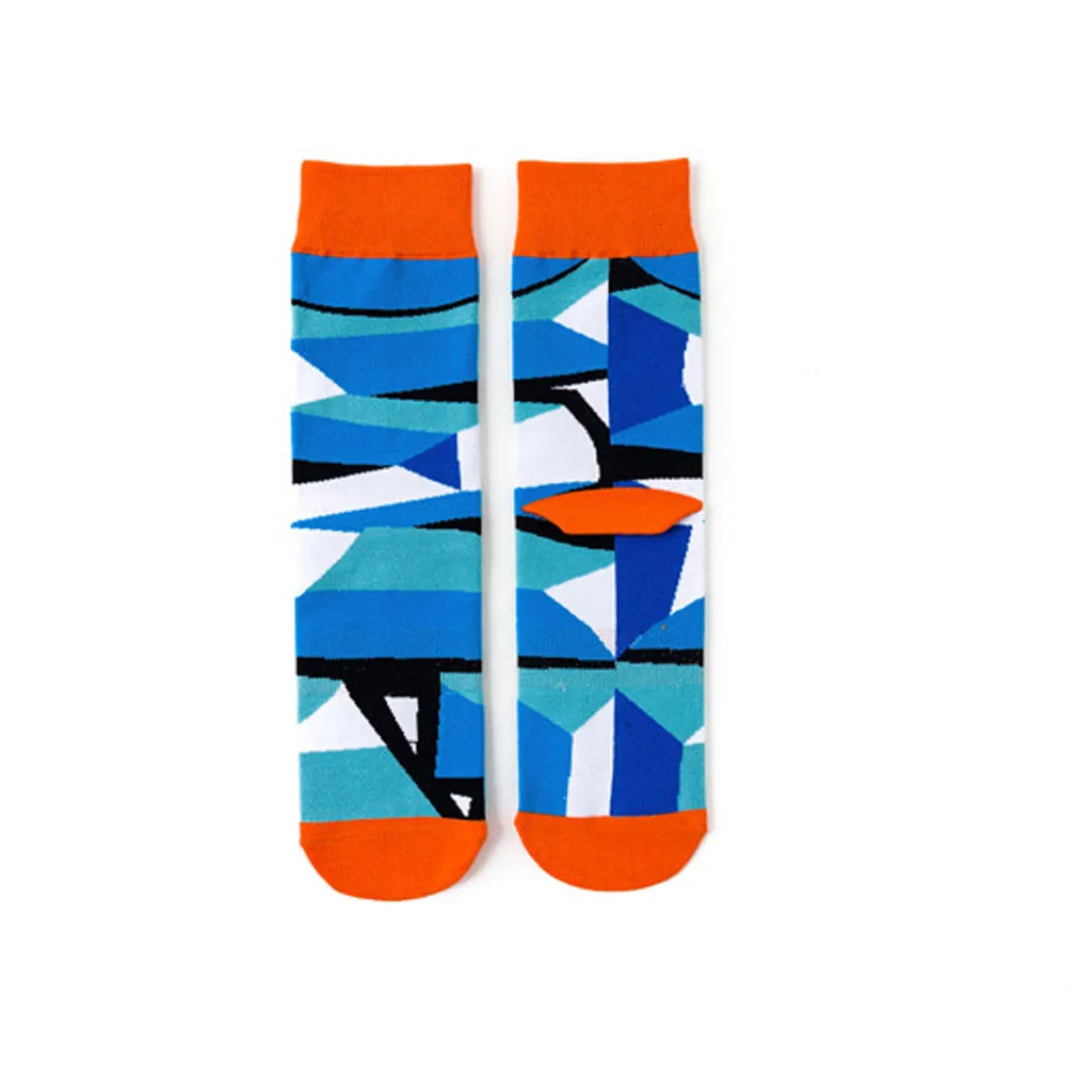 Носки Модные Мужские Женские Унисекс литературные уличные хлопковые чулки с