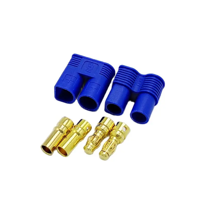 EC3 разъем 3 5 мм штекер типа &quotбанан&quot с корпусом оболочка пуля RC части для Lipo