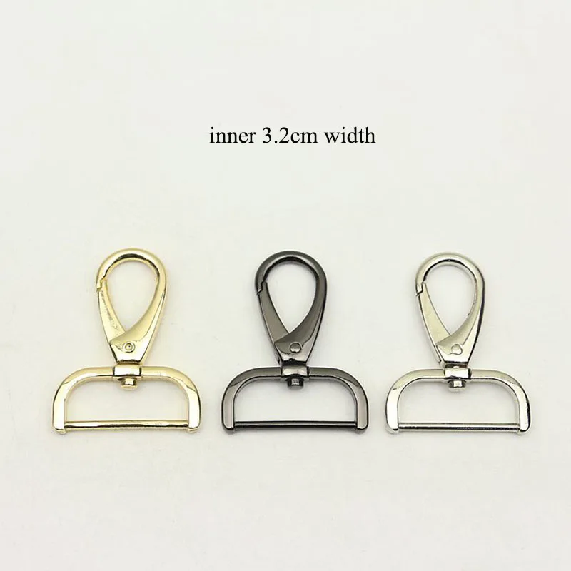 

30Pcs 16/19/25/32mm Metal Buckles Removable Lobster Carbiner Dog Collar Keychain Swivel Trigger Clips Snap Hook DIY Accessories