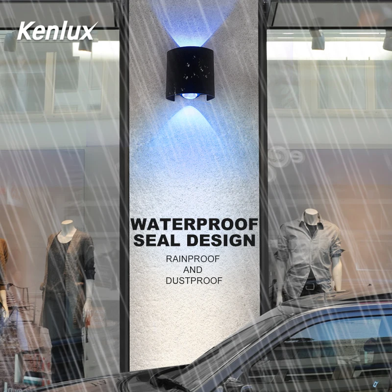 Светодиодный настенный светильник с отверстием RGB эффектом семь цветов