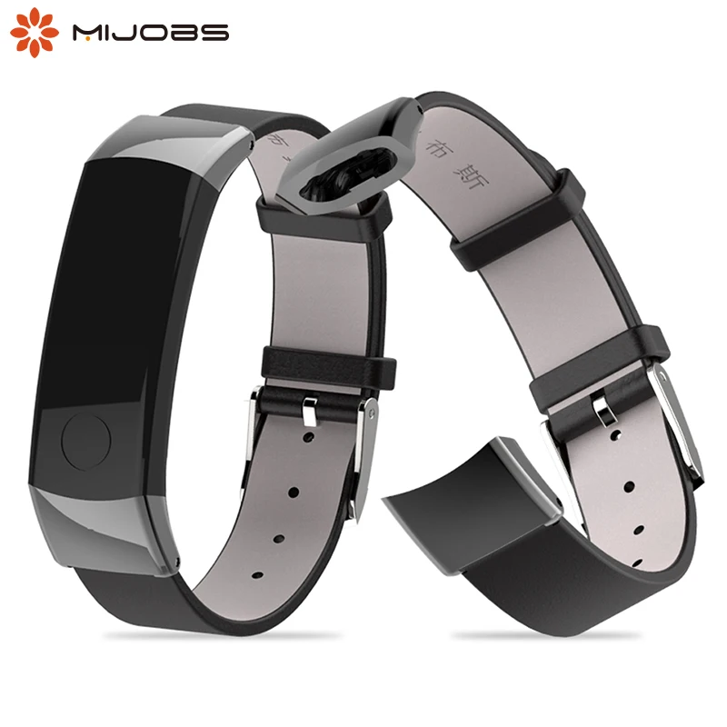 Ремешок из натуральной кожи для часов Huawei Honor Band 3 ремешок наручных смарт браслет