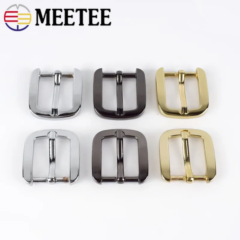 Meetee 5/10 шт 20 мм Металлические сумки с пряжкой на ремешке Клипсы из сплава для обуви