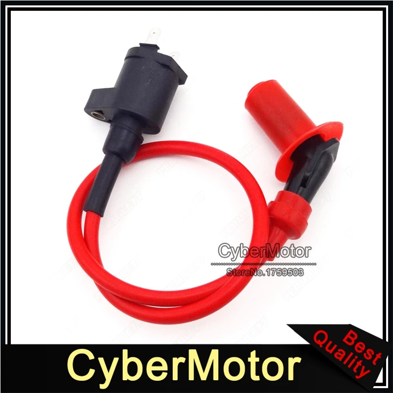 Гоночный 5-контактный AC CDI + Катушка зажигания для двигателя 50cc 70cc 90cc 110cc 125cc карта