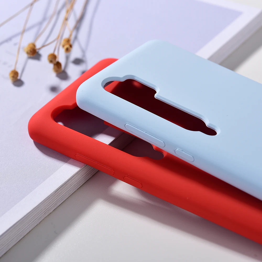 Официальный чехол для телефона Xiaomi Mi Note 10/CC9 pro высокое качество жидкий силикон
