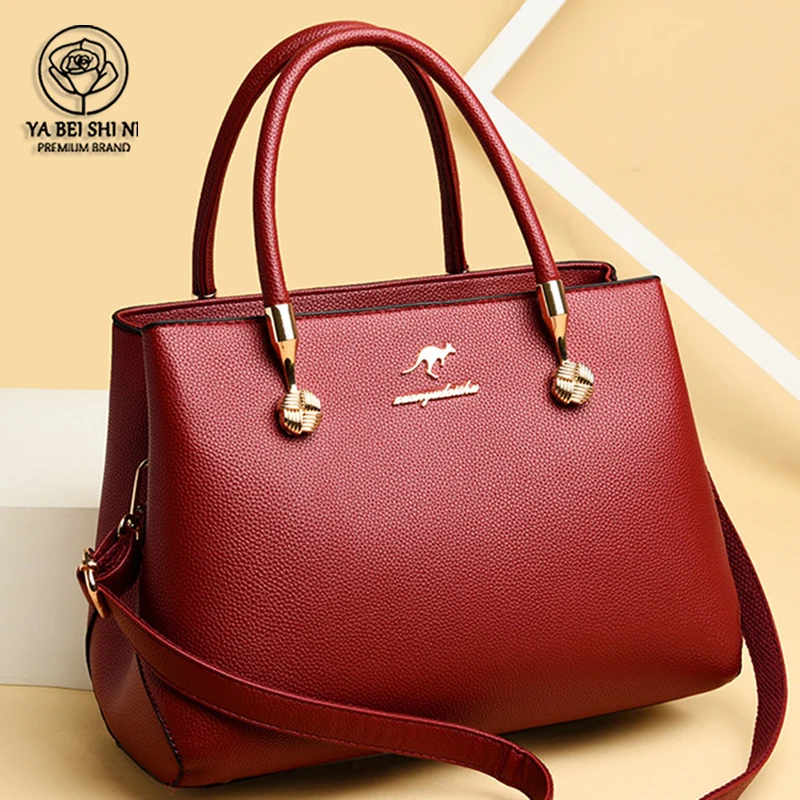 

YABEISHINI роскошные сумки дизайнерские роскошные сумки для женщин кожаная сумка на плечо Дизайнерская Женская Повседневная Сумка-тоут основны...