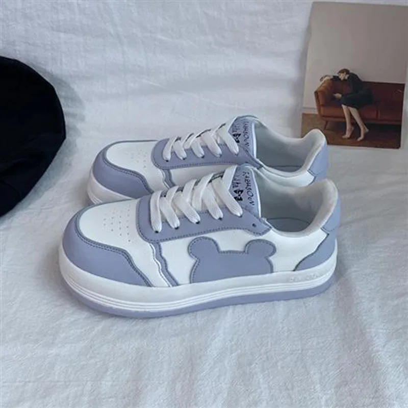 

Sneakers Designer Women's Sports Shoes Kawaii Low Cut Platform Casual Vintage Summer 2021 New Lolita Flats