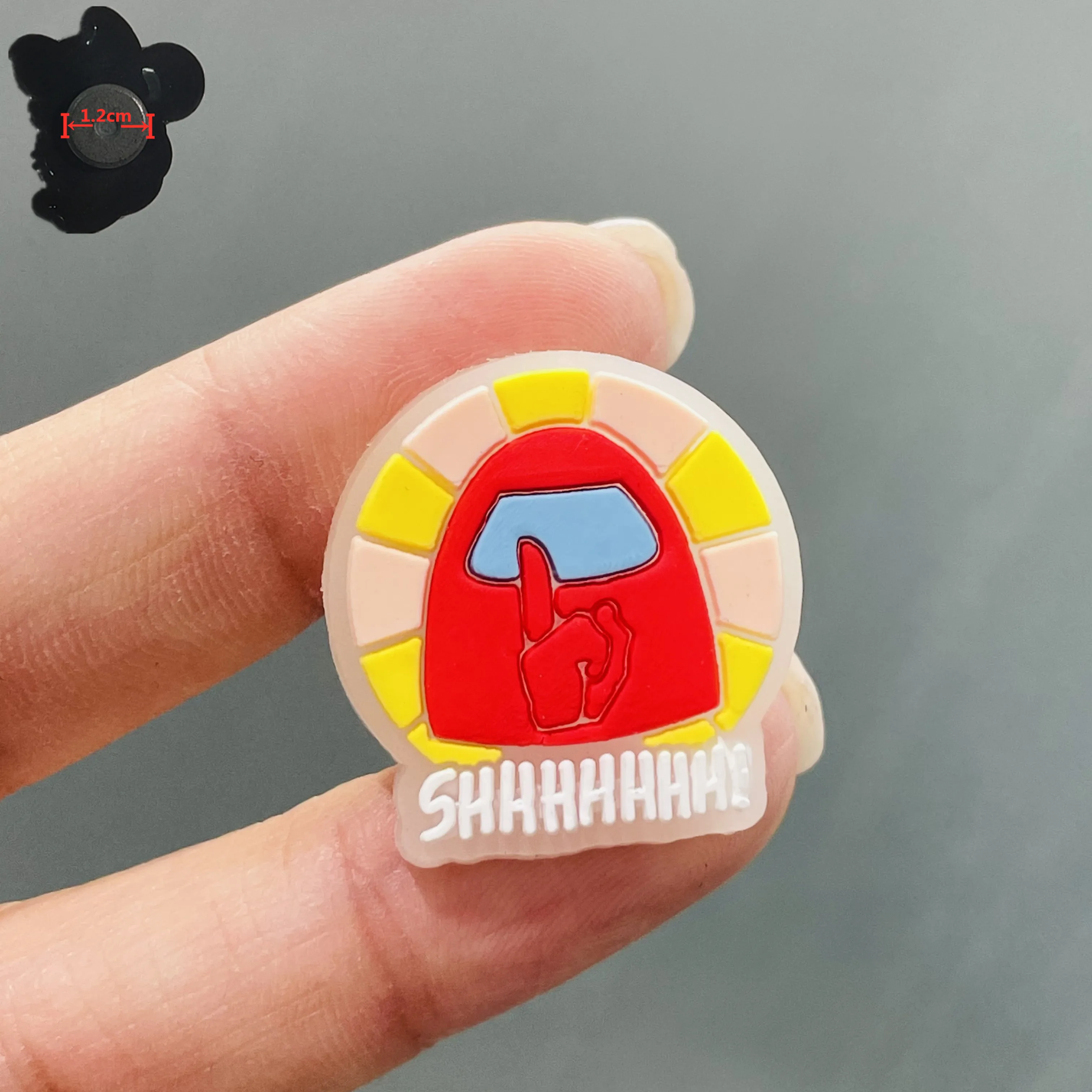 Mix 50PCS PVC Luminous Popular Game Robot Fridge Magnetic Sticker Kawaii Cool Smart Refrigerator Magnets Favorite Decoration | Дом и сад