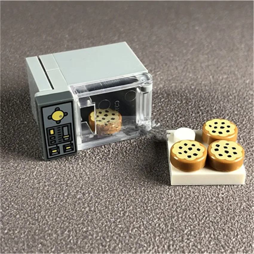 Конструктор для микроволновой печи игрушечный городской квартал вечеринка