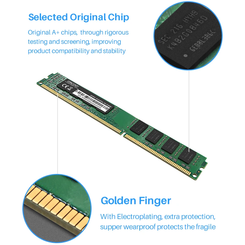 OSCOO DDR3 RAM 1600MHZ 4GB 8GB DDR Rams For Desktop SDRam Longdimm | Компьютеры и офис
