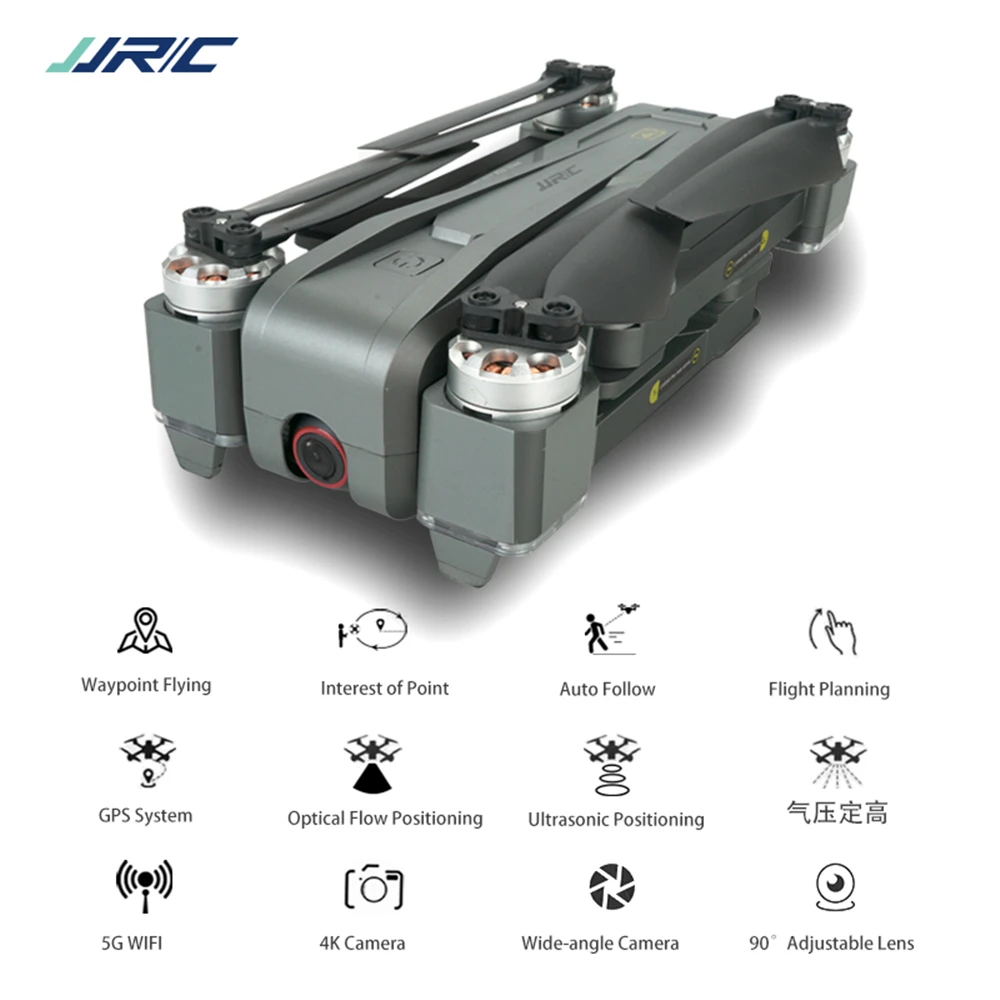 20 минут полета 4K широкоугольная камера JJRC X11P Радиоуправляемый Дрон со