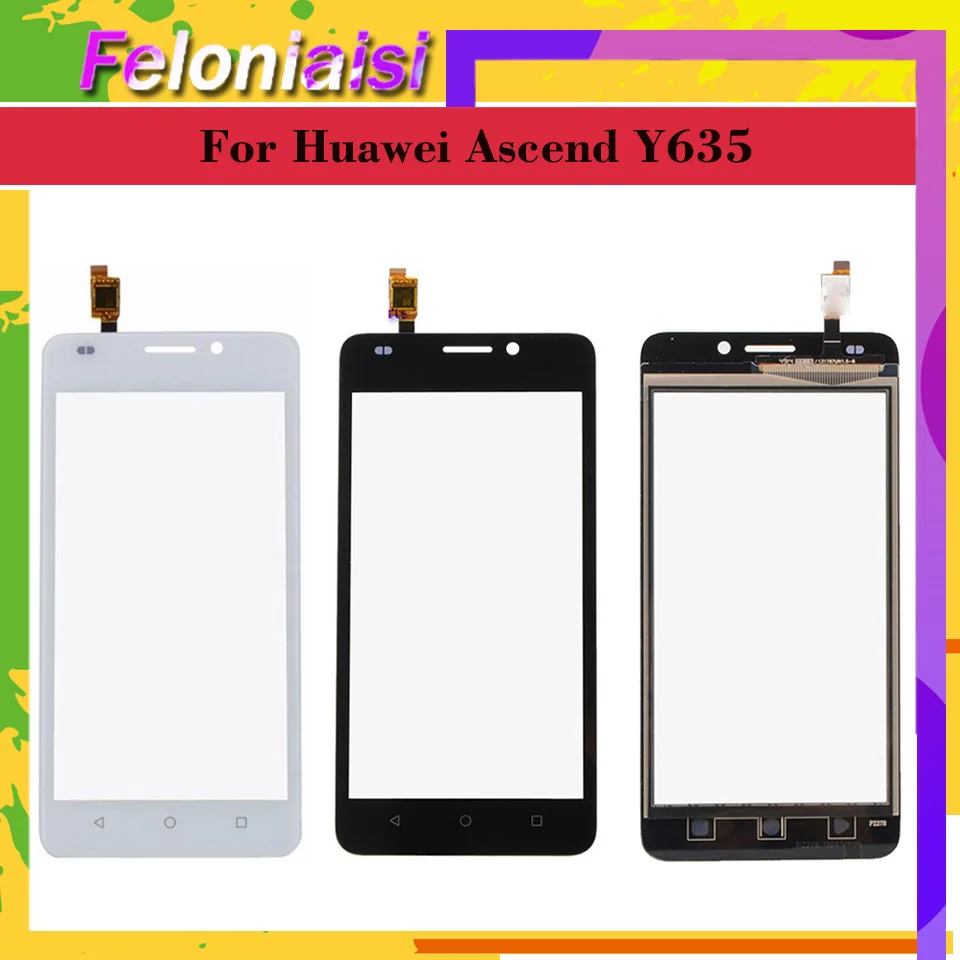 5 0 &quotдля Huawei Ascend Y635 L21 LCD сенсорный экран дигитайзер Датчик внешнее стекло