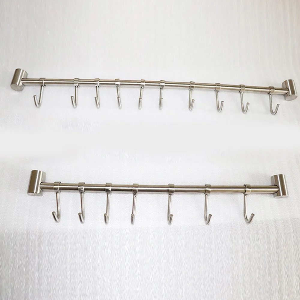 

Bathroom Hardware Pendant Creative Stainless Steel Movable Clothes Hook Household Gadgets Tools