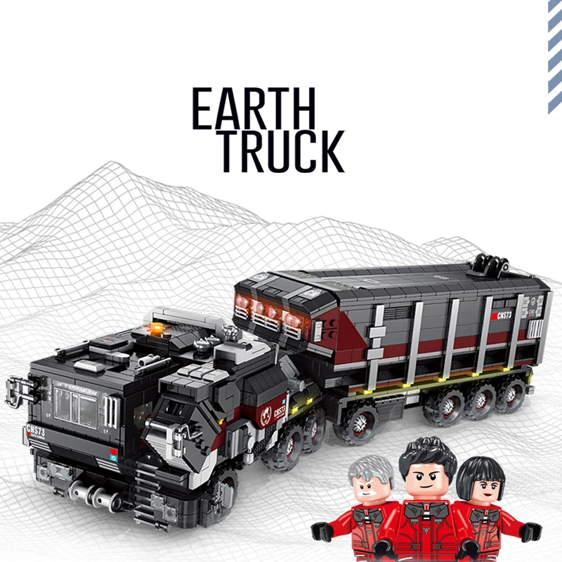 Новый minecraft совместимый technic Звездные войны город автомобиль грузовики
